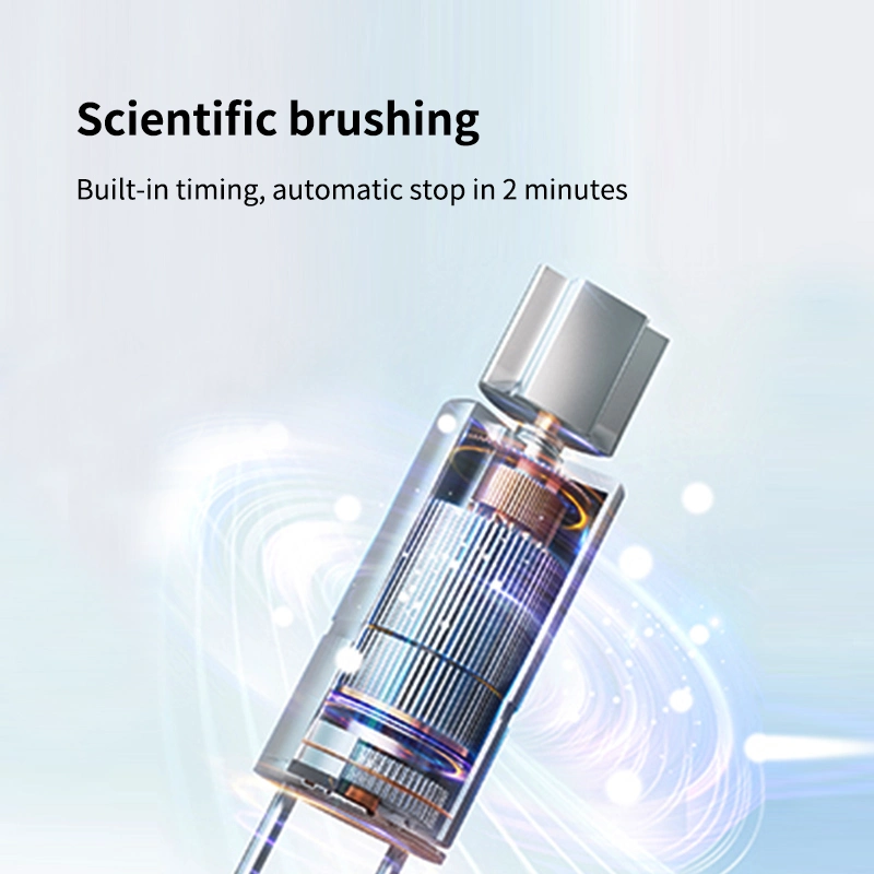 Oral Care Appliances Battery Powered Soft Sonic Colorful Electric Toothbrush for Adults Home Travel