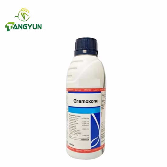 중국 공장 제조 제초제 파라콰트(42%TK, 20%SL, 276g/l SL) 제초제 Gramecoop 20 SL